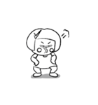ほんわか手描き風ピカリちゃん（個別スタンプ：7）