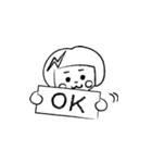 ほんわか手描き風ピカリちゃん（個別スタンプ：14）