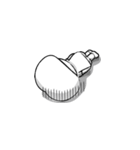 ほんわか手描き風ピカリちゃん（個別スタンプ：25）