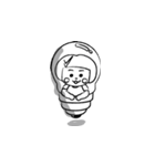 ほんわか手描き風ピカリちゃん（個別スタンプ：37）