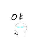 Glasses boy | TH（個別スタンプ：15）