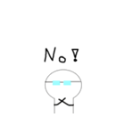 Glasses boy | TH（個別スタンプ：16）