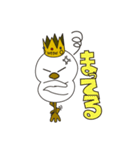 カンムリドリが、おかんむり（個別スタンプ：13）