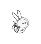 SPACE BUNNY（個別スタンプ：1）