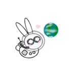 SPACE BUNNY（個別スタンプ：3）