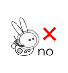 SPACE BUNNY（個別スタンプ：7）