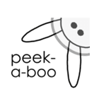 SPACE BUNNY（個別スタンプ：8）
