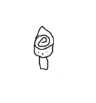 あたらしいだれですかこれは2（個別スタンプ：1）