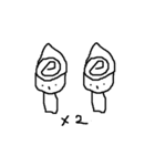 あたらしいだれですかこれは2（個別スタンプ：8）