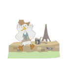 Goose in Paris Mr.Or（個別スタンプ：28）