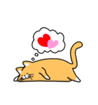 sneaky kitty - Mikan（個別スタンプ：9）