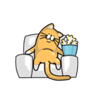 sneaky kitty - Mikan（個別スタンプ：14）