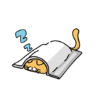 sneaky kitty - Mikan（個別スタンプ：15）