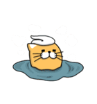sneaky kitty - Mikan（個別スタンプ：16）