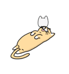 sneaky kitty - Mikan（個別スタンプ：27）