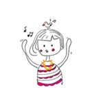 FAYE - little girl（個別スタンプ：8）