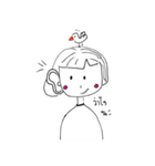 FAYE - little girl（個別スタンプ：9）