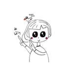 FAYE - little girl（個別スタンプ：11）