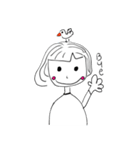 FAYE - little girl（個別スタンプ：14）