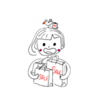 FAYE - little girl（個別スタンプ：16）
