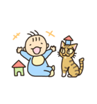 赤子と猫（個別スタンプ：8）