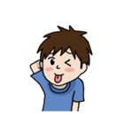 ごく普通の男の子（個別スタンプ：27）