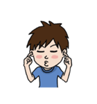 ごく普通の男の子（個別スタンプ：31）