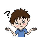 ごく普通の男の子（個別スタンプ：36）