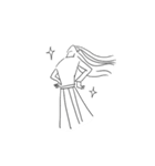 yeah girl（個別スタンプ：13）
