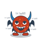 Doodle : Unscary Monster（個別スタンプ：2）