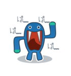 Doodle : Unscary Monster（個別スタンプ：3）