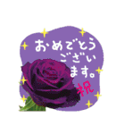 バラ・梅・桜・菜の花・たんぽぽ（写真）（個別スタンプ：16）