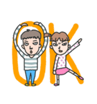A-chu ＆ A-pai（個別スタンプ：28）