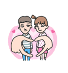 A-chu ＆ A-pai（個別スタンプ：32）