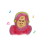 愉快な仲間たちとMAH（個別スタンプ：18）