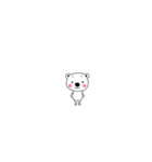 日常で使える＊しろくまスタンプ（個別スタンプ：22）