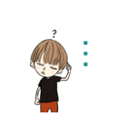 ボブっ子（個別スタンプ：7）