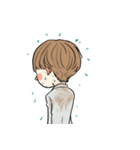 ボブっ子（個別スタンプ：8）