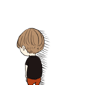 ボブっ子（個別スタンプ：16）