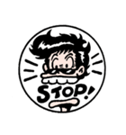 面白スタンプ~昭和画風02~（個別スタンプ：6）