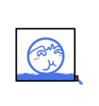 水の中の少年（個別スタンプ：5）