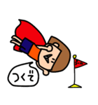 とんちゃんとピッケ（個別スタンプ：15）
