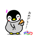 動く可愛い子ペンギン3（個別スタンプ：4）