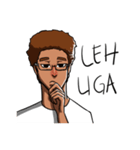 Swag Afro（個別スタンプ：8）