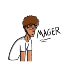 Swag Afro（個別スタンプ：13）
