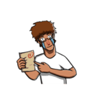 Swag Afro（個別スタンプ：15）