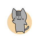 のんきな猫 ぺろ（個別スタンプ：1）