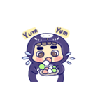 Happy PenguinDeDe（個別スタンプ：8）