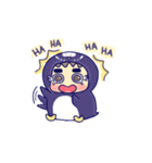 Happy PenguinDeDe（個別スタンプ：18）