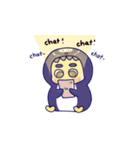 Happy PenguinDeDe（個別スタンプ：34）